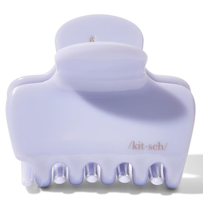 Kitsch Hair Clips for Women - Strong Hold Claw Clips | Non-Slip, Durable Plastic | Stylish Hair Accessories for Everyday Use | Ideal Gifts for Women - Hydrangea Breeze, 1pc