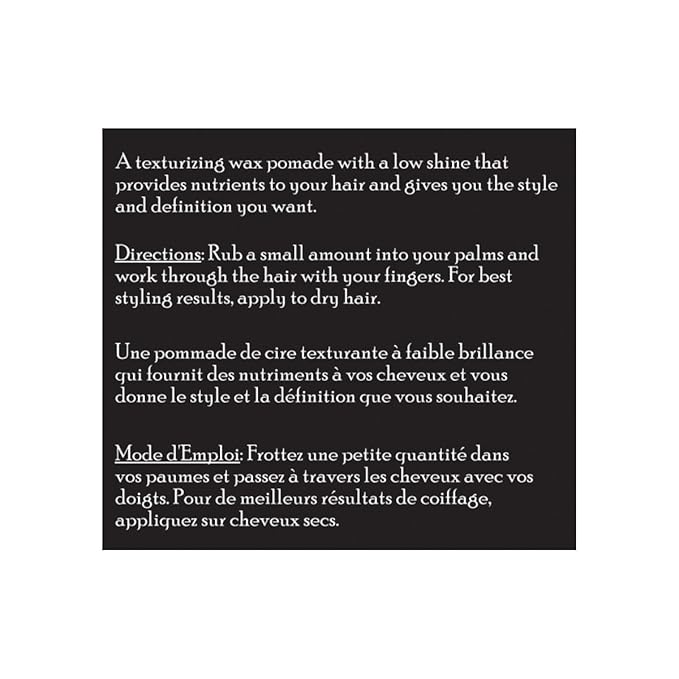 Brickell Men's Products Shaping Paste Pomade For Men, Natural, Texturizing Wax Pomade, 2 Ounce, Scented