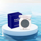 Dark Teal Glitter Single Eyeshadow, Lightweight Blendable Mini Eye Shadow for Older Women, Monochrome Eyeshadow Palette Makeup Pigmented Waterproof, Vegan & Cruelty-Free, 33