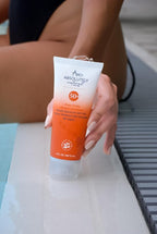 Absolutely Natural SPF 50+ Mineral Sunscreen Lotion - Anti-Aging Sunblock for Body & Face, Made with Rose Hips, Aloe, Zinc Oxide and Other Cruelty Free and Reef Safe Ingredients - Made in USA