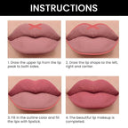 evpct 1Pcs Lip Liner and Lipstick Set Kit for Women, Matte Lips Kit with Lip Liner Lip Stains Long Lasting Waterproof 24 Hour Lipstick and Lip Liners Combo Lipliners Pencil 26#