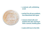 RAYA Almond Honey Facial Scrub (106) | Natural Exfoliating Facial Scrub for Non-Blemished Skin | Polishes, Softens, and Creates a Glowing Complexion