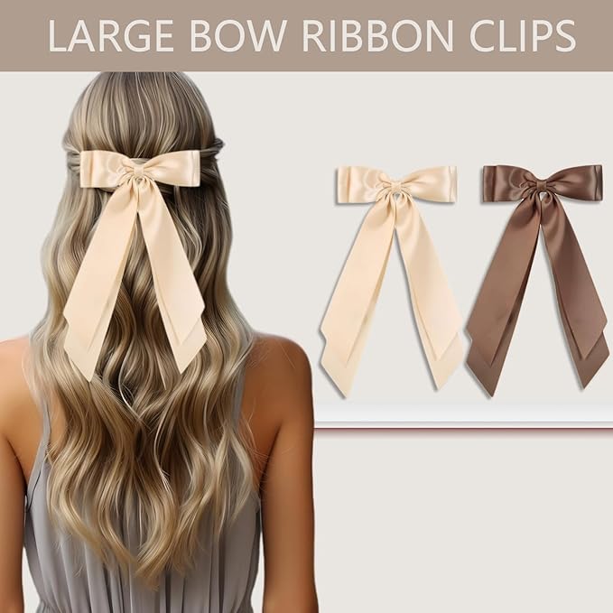 Hair Ties for women 5 styles Hair Elastics(15 No Damage Hair Ties 50 High Elastic Ties 15 Ponytail Holders 4 Bow Hair Clips 20 Snap Hair Clips) Pain-free No Crease multiple colors for all hair types