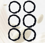 6 Pack 100% Muberry Silk Scrunchies for Women Luxury Hair Ties,No Damage Gentle Hair Bands,Ponytail Holders Silk Hair Ties for Thick and Thin or Curly Hair