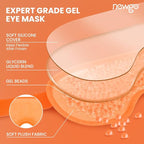 NEWGO Bundle of Gel Cold Eye Mask + Multipurpose Gel Cold Pack
