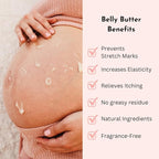 Belly Bundle by Irene Organics - Organic Belly Butter and Oil for Pregnancy Stretch Mark Prevention and Treatment - Award Winning Skincare For Pregnancy and Postpartum - Mother's Day Gift Set (Small)
