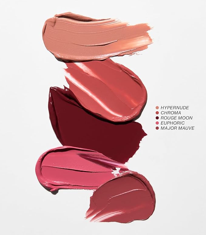 MAKE Beauty Cream Stroke Cream Blush Stick for Cheeks - Vibrant, Natural Soft Matte Finish - Shade Euphoric, Rosy Pink Blush Makeup