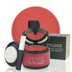 VOLLUCK Root Touch up Powder, Instant Hairline Powder for Thinning Areas and Gray Hair Coverage, Natural and Non-greasy Root Cover up for Women and Men (Red, 0.14 Ounce)