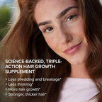 Serovital Hair Regeneres Advanced Hair Growth Supplement - Hair Vitamins for Women, Advanced Hair Regrowth, Hair Loss Treatments for Women, Thinning Hair Treatment – 90 Count