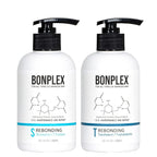 Perfect Bonding Concentrate for Damaged Hair - Bond Strengthening and Color Longevity Treatment for All Hair Types - Bonplex Rebonding Shampoo & Treatment Duo (10.1oz)