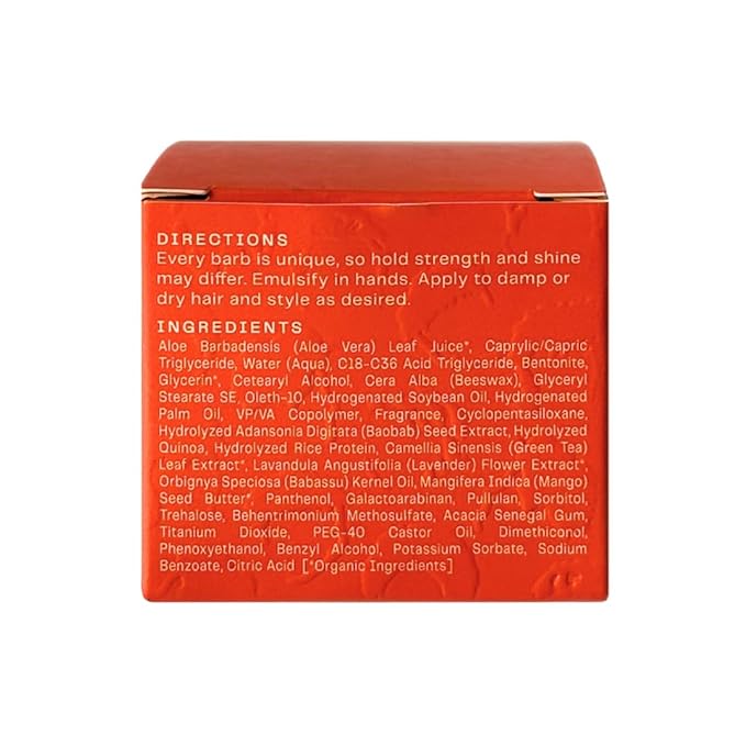 Barb Soft Clay Pomade for Women and Men - Medium Hold Hair Pomade Styling Clay for Thin and Thick Hair - Non-Sticky, Water-Based - Original Scent - 2 oz