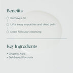 Bioglycolic Oily Skin Cleansing Gel - Glycolic Acid Face Cleanser for Extremely Oily/Problem-Prone Skin - Cruelty Free - Made in the USA - 6 fl oz