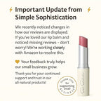 Tallow Lip Balm - Anti-Aging with 100%-grassfed Beef Tallow, CoQ10, Astaxanthin, Hyaluronic acid - Ultra Moisturizing, Conditioning, All natural, Organic, Made in USA (Peony)