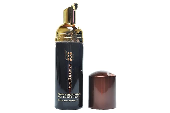 Best Bronze Tinted Self Tanner Mousse – Sunless Tanner Foam for Customizable Self Tan, Light to Dark Fake Tan – Vegan Tanning Mousse for a Bronze Glow – Sunless Tanning Foam (5.07 Fl Oz)