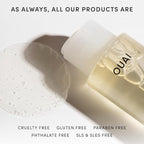 OUAI Fine Hair Shampoo - Volumizing Shampoo for Fine, Flat Strands - Made with Biotin, Keratin & Chia Seed Oil - Strengthens, Nourishes & Thickens - Color-Safe & Sulfate Free Hair Care (10 Fl oz)