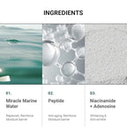 HEIMISH Marine Care Eye Cream 1.01fl.oz/30ml, Anti Aging Under Eye Cream, Rich Hydrating Formula with Peptides, Niacinamine for Dark Circles, Puffiness & Wrinkles, Korean Skincare