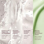 Peach & Lily - Glass Skin Discovery Kit (4 Products) - 1 Cleanser, 1 Essence, 1 Serum & 1 Cream - Skin Care Set - Acne Routine - Travel Essentials - Self Care - Vegan & Cruelty Free - Korean Beauty