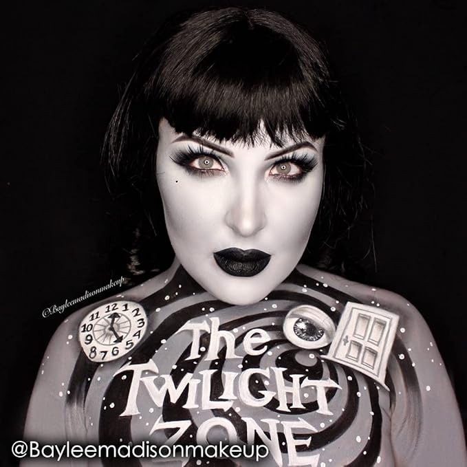 Mehron Makeup Paradise Makeup AQ Refill Size | Stage & Screen, Face & Body Painting, Beauty, Cosplay, Halloween | Water Activated Face Paint, Body Paint .25 oz (7 ml) (STORM CLOUD)