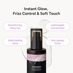 2-in-1 Korean Hair Perfume Oil & Serum with Moroccan Argan Oil & 12 Amino Acids for Dry, Damaged, Glass Hair Shine & Frizz-Control – Paraben & Alcohol-Free – White Floral Musk – 100ml / 3.38 fl oz