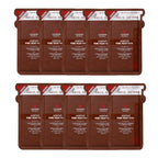 Leaders Mediu Amino Pore-Tight Facial Sheet Mask | Amino Acid Complex, Tea Tree Oil, Zinc PCA for Acne-Prone, Oily Skin, Minimizes Pores, Matte Finish (10 Sheets)