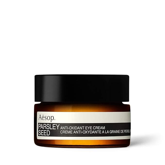 Aesop Parsley Seed Anti-Oxidant Eye Cream for Dry Skin | Vitamins C & E to Gently Nourish Skin | 10mL / 0.3 oz
