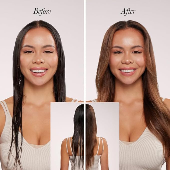 L'ANGE HAIR Soleil Professional Hair Dryer | 3 Heat Settings & 2 Airflow Settings | Cool Shot Locks-in Style | Professional Length Cord | Best Lightweight Hair for Smooth Blowouts (Blush)