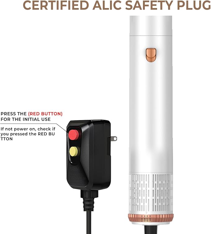 6 in 1 Blow Dryer Brush, Upgrade Hair Dryer Brush Set Negative Ion Air Styler Curling Wrap Air Curler, Hot Air Brush Curling Iron Hair Styling Tools As A Gift for Straight/Curl/Dry/Smooth