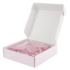 MEEDEE 100 Pack Rosy Mauve Color Hair Ties For Women No Crease Soft Elastic Ribbon No Damage Pink Hair Ties Knotted Ouchless Hair Ribbon Yoga Hair Ribbons Elastic Bracelets