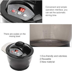 Electric Mixer, Electric Blender, Hair Coloring Dyeing Mixer Kit with Scales for Home Hair Salon