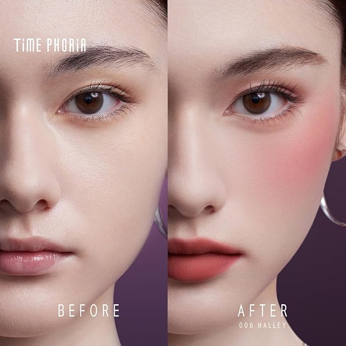 ORBITA LIP AND CHEEK BLURRING POT | Lip & Cheek Tint with Soft Velvety Mud Texture, Blur Matte Finish Lipstick, Featherlight, Multi-Use Makeup, Buildable Color, Long-Wearing (007 Rosastra)