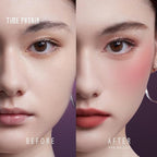 ORBITA LIP AND CHEEK BLURRING POT | Lip & Cheek Tint with Soft Velvety Mud Texture, Blur Matte Finish Lipstick, Featherlight, Multi-Use Makeup, Buildable Color, Long-Wearing (009 Cosmic)