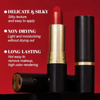 evpct 3Pcs Silky Creamy Matte Lipsticks Set for Women, Orange Ruby Cherry Red Matte Lipstick Lip Blam Sticks Long Lasting Waterproof, Lightweight and Hydrating Moisturizing Lipstick 24 Hour Originales