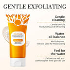 2025 New Orange Exfoliating Gel for Face and Body, Oranges Enzymes Exfoliating Gels Remove Blackheads Moisturize Skin, Upgrade Exfoliatings Cleansing Gel Scrub Clean Pores (Orange X2, One Size)