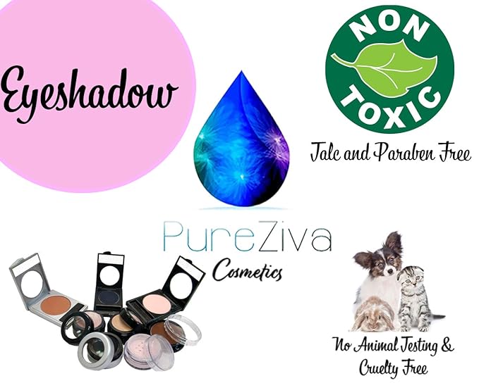 Beautiful Mocha Brown Brass Loose Eyeshadow Powder Pigment, Single Glitter Mineral Dust Jar Pot; Talc, Paraben & Cruelty Free, No Animal Testing