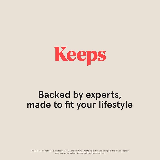 Keeps Matte Thickening Hair Pomade for Men - All-Day Medium Hold Styling Pomade with Natural Ingredients for Visibly Thicker, Fuller Hair - Biotin, Caffeine, Green Tea & Saw Palmetto