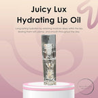 BEAUTY SPF 30 Juicy Lux Hydrating Lip Oil, Deeply Nourishing Lip Oil with Hyaluronic Acid, Coconut Oil, Argan Oil, Shea Butter and Vitamin E, Non-Sticky, SPF Protection Lip Care (Glass)