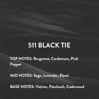 Michael Malul 511 Black Tie Eau de Parfum Gift Set - 100ml | 10ml