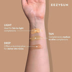 BARE Tinted Sunscreen SPF 50 – Non-Greasy, Water-Resistant, Vegan & Reef-Safe with Hyaluronic Acid & Jojoba Oil – 1.69 fl oz – Tan