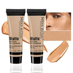 2 Pack Liquid Foundation Cream for Face Makeup,Durable