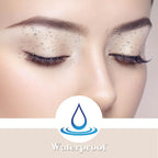 MEICOLY Beige Brown Eyeshadow with Mirror,Matte Eye Shadow Palette,Pressed Powder Single Eyeshadow for Women and Girls,Eye Makeup Eyelid Color,Long Wearing,Waterproof