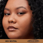 about-face THE PERFORMER Skin-Focused Foundation MD2Neutral – Medium Coverage, Long-Wear, Breathable & Buildable Base – Clean, Vegan, Hydrating Formula with Blue Agave & Chlorella – 1.08oz