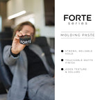 Alex Costa Molding Paste by Forte Series Low Shine Hair Paste for Men Lightweight Hair Texturizer Adds Volume and Definition Medium Flexible (75 ml)