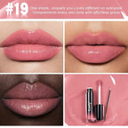 Kaely Longwear No-Budge Lipstick for Women, Highly Pigmented Liquid Lip Color Makeup, Non-Transfer Lip Gloss Stain Waterproof Smudge Proof 24 Hour, Instant Shine, Vegan & Cruelty-Free, 19 PINK FLIP