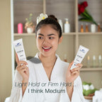 Hair Styling Gel 8 oz (3-Pack Gift Set) Medium Hold - Fragrance Free Hypoallergenic - Irritation Free Styling Gel for Sensitive Skin - for Men Women Children - Gluten Free Vegan Cruelty Free