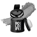 BOLDIFY Hairline Powder (LARGE, 10g) - Root Touch Up Hair Color for Gray Coverage - Bald Spot Concealing Hair Powder for Women & Men - 24-Hour Stain-Proof - Gray