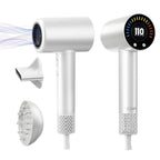 CONFU Hair Dryer, 110000 RPM Fast Drying Blow Dryer with Magnetic Diffuser and Concentrator, Professional Lightweight Ionic Hair Dryer for Women and Men