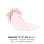 Morphe Mini Bake & Set Setting Powder - Lightweight, Talc-Free Finishing Powder for Face Makeup with a Soft, Natural Finish - Minimizes Shine for Up to 24HR - Brightening Pink (0.09 oz)