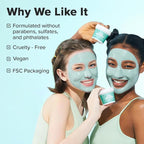 I DEW CARE Wash Off Face Mask - Chill Mo-Mint | Soothing Mask with Peppermint Leaf Extract, Korean Face Mask Skin Care for Face, 3.38 Oz