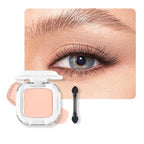 Nude Matte Single Eyeshadow Makeup Powder Palette，High Pigment Blendable Formula Eye Make-up for Women，Neutral Eye Shadow，sombras para ojos，Longwear Waterproof，Vegan & Cruelty-Free，Eyeshadow Gift