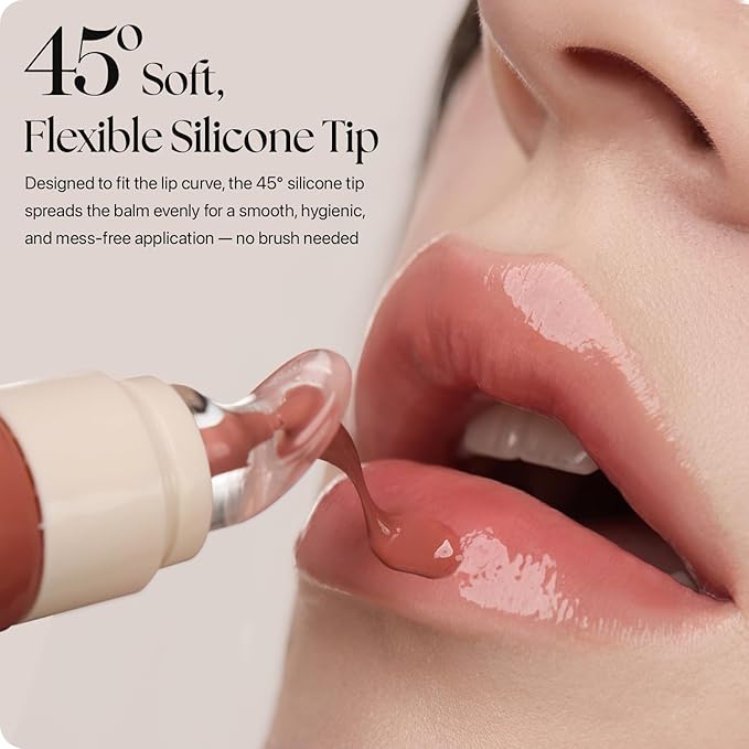 Nature Republic Honey Melting Lip Butter Balm – Moisturizing Tinted Balm with Peptides, for Sheer & Glossy, Smooth & Soft Lips, Stocking Stuffers (LYCHEE JELLY)